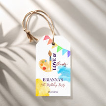 絵を描・パーティー・アートをテーマにしたパーティーモノグラムの好み