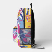 絵を描. プリントバックパック (右)