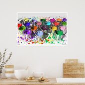 絵を描! ポスター (キッチン)