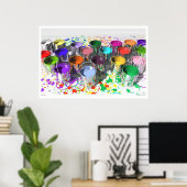 絵を描! ポスター (ホームオフィス)