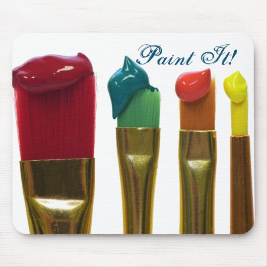 絵を描 マウスパッド (正面)