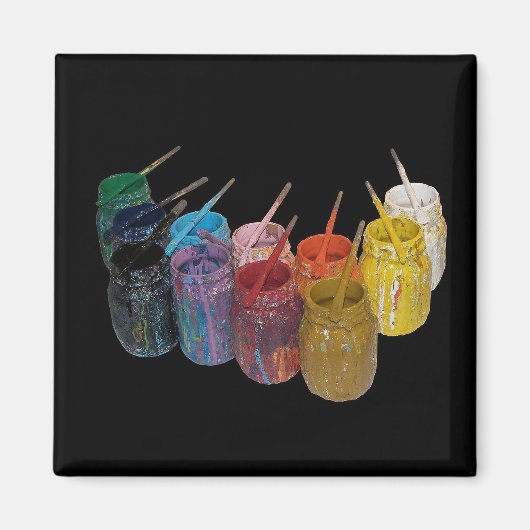 絵を描 マグネット (正面)