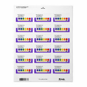 絵を描 ラベル (フルシート)