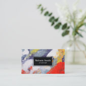 絵を描 名刺 (スタンド正面)