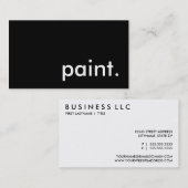 絵を描 名刺 (正面/裏面)