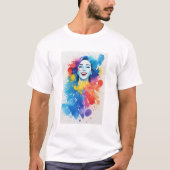 絵を描#15 Tシャツ (正面)
