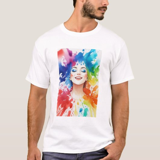 絵を描#19 Tシャツ (正面)