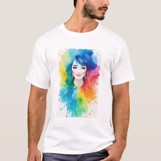 絵を描#20 Tシャツ (正面)