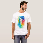 絵を描#20 Tシャツ (正面フル)