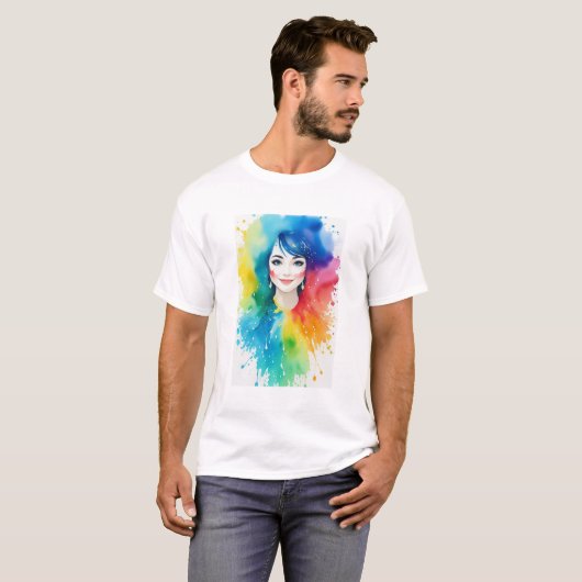 絵を描#20 Tシャツ (正面フル)
