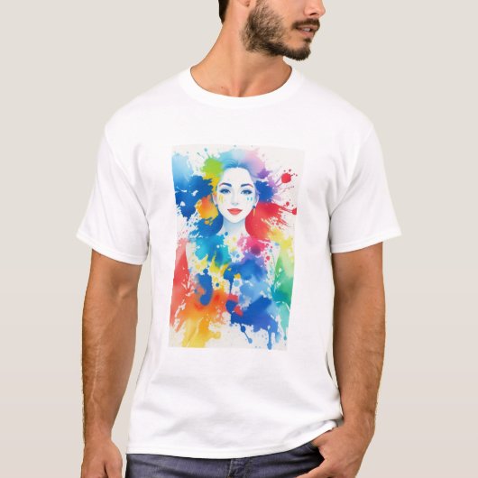絵を描#23 Tシャツ (正面)