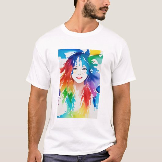 絵を描#25 Tシャツ (正面)