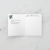 絵を描 Bunting Greeting Card カード (内部)