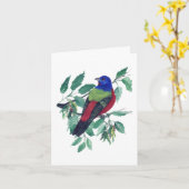 絵を描 Bunting Greeting Card カード (黄色い花)