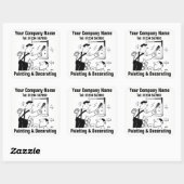 絵を描&sサービス飾マンガのステッカー スクエアシール (シート)