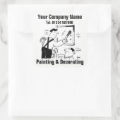 絵を描&sサービス飾マンガのステッカー スクエアシール (バッグ)