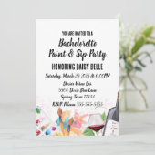 絵を描&SIPバチェロレッテ招待状 招待状 (スタンド正面)