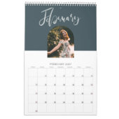 絵を描Archパーソナライズされた Photo Calendar カレンダー (2月 2027)