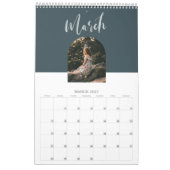 絵を描Archパーソナライズされた Photo Calendar カレンダー (3月 2027)