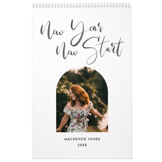 絵を描Archパーソナライズされた Photo Calendar カレンダー (カバー)