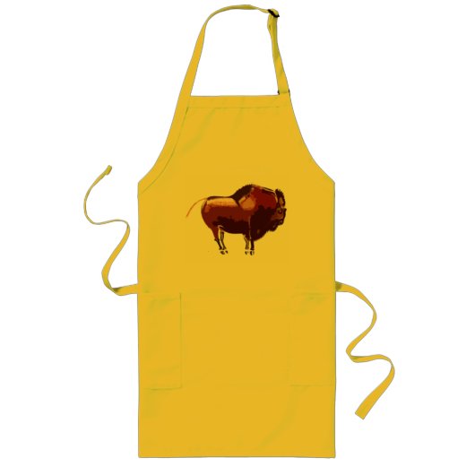 絵を描BDION ロングエプロン (正面)