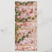 絵を描Bricks Green Ivyのメ結婚ニュー メニュー (裏面)