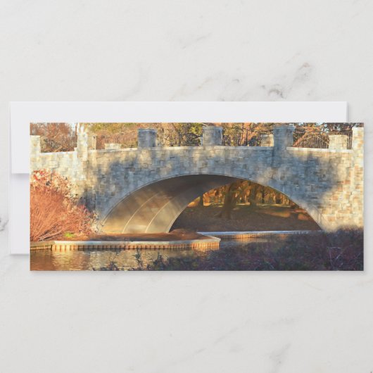 絵を描Bridge at Sunset by Shirley Taylor (裏面)