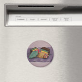 絵を描Cookie磁石 マグネット (インサイチュ (食洗機))