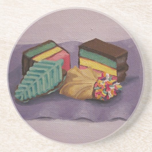 絵を描Cookie コースター (正面)