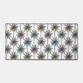 絵を描Drop Palm Treeパターン デスクマット (正面)