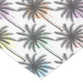 絵を描Drop Palm Treeパターン ミディアムテーブルランナー (コーナー)