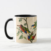 絵を描John James Audubon Bird Mug著 マグカップ (左)
