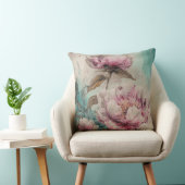 絵を描Peonies – 枕 (椅子)