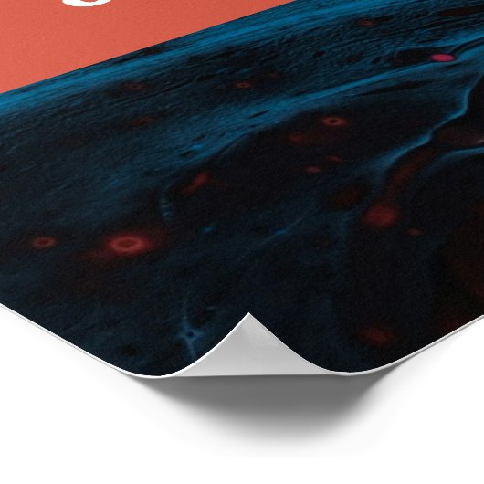 絵を描Pour Class ポスター (角)