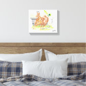 絵を描s : Bandit キャンバスプリント (インサイチュ (寝室))