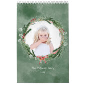絵を描Seasonsパーソナライズされた Photo Calendar カレンダー (カバー)