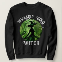 絵を描Wickly Good Witch Green & Black