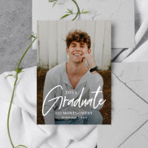 絵を描Word編集可能カラー卒業招待状