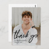 絵を描Word Editable Color Thankyu Postcare ポストカード (正面/裏面)