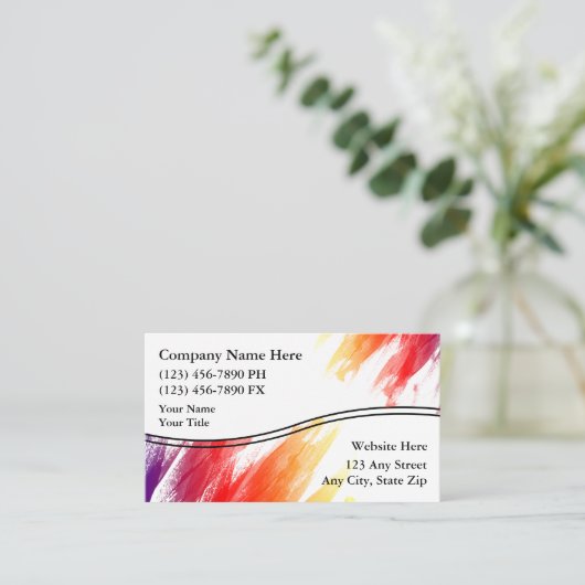 絵師名刺 名刺 (スタンド正面)