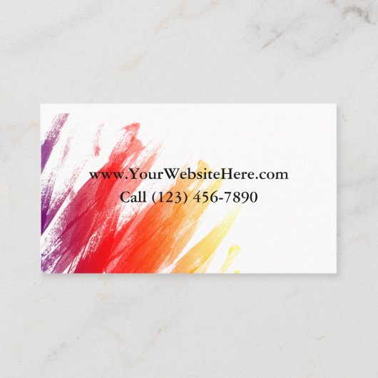 絵師名刺 名刺 (裏面)