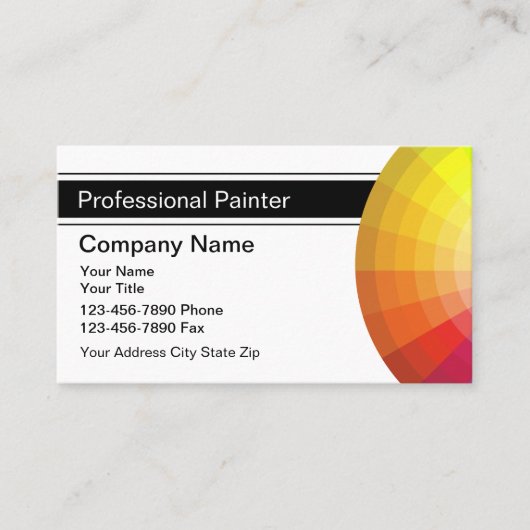 絵師名刺 名刺 (正面)