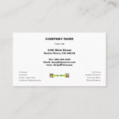 絵数々の師の血  名刺 (裏面)