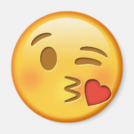 絵文字おもしろい丸磁石 マグネット