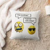 絵文字おもしろい引用文装飾用クッション クッション (ブランケット)