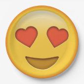 絵文字おもしろい紙プレート ペーパープレート (正面)