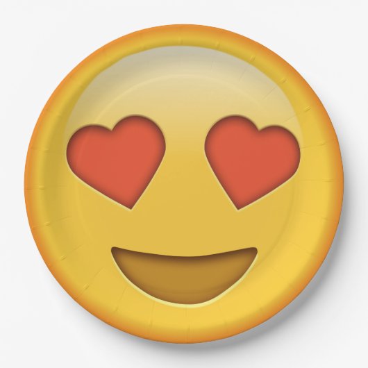 絵文字おもしろい紙プレート ペーパープレート (正面)