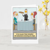 絵文字おもしろい顔誕生日 カード (黄色い花)