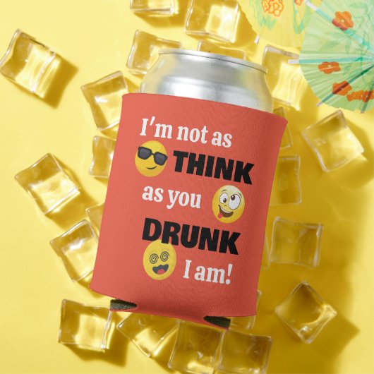 絵文字おもしろい飲 缶クーラー (インサイチュ 夏)