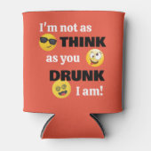 絵文字おもしろい飲 缶クーラー (正面)